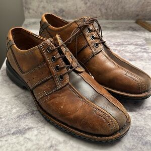 Clarks Mens Touareg Leather Casual Oxford Shoes 8.5